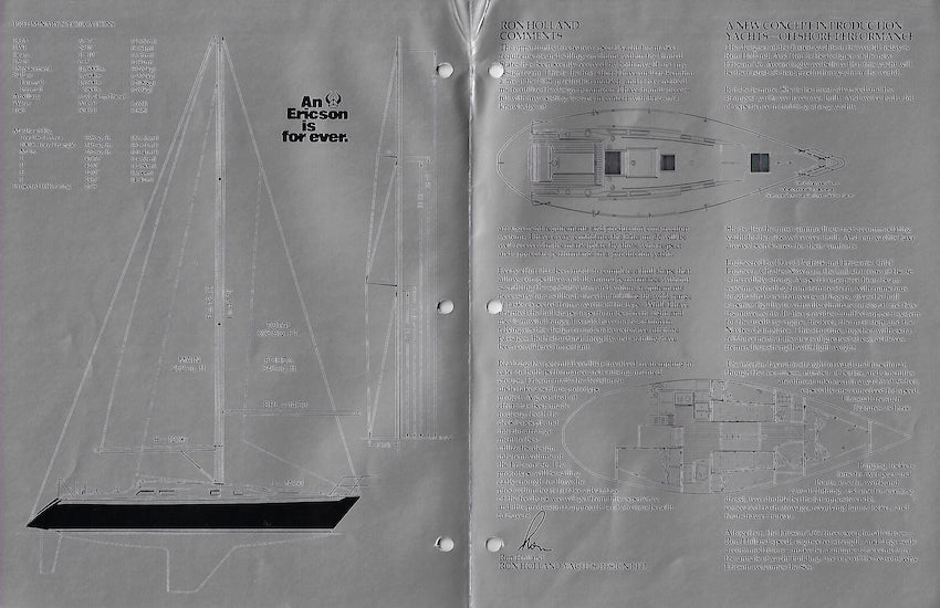 Ericson 36 Launch Brochure