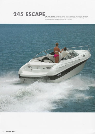 Doral 2007 Sport Boats Brochure