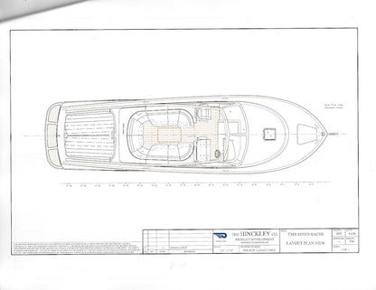 Hinckley Talaria 38R Brochure Package