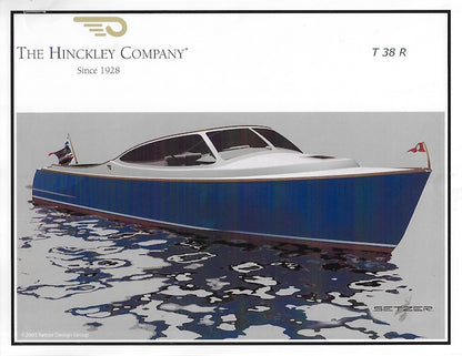 Hinckley Talaria 38R Brochure Package