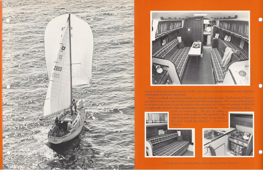 Pearson 35 Brochure
