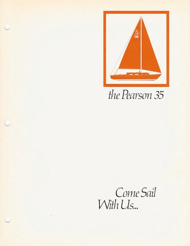 Pearson 35 Brochure
