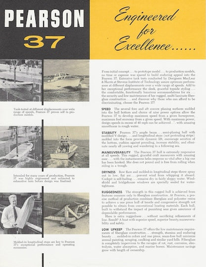 Pearson 37 Convertible Digital Brochure