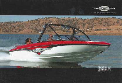 Ski Centurion 2007 Poster Brochure