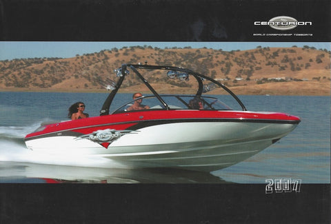 Ski Centurion 2007 Poster Brochure