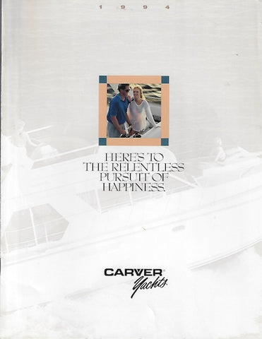 Carver 1994 Abbreviated Brochure