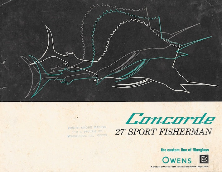Owens Concorde 27 Sport Fisherman Brochure