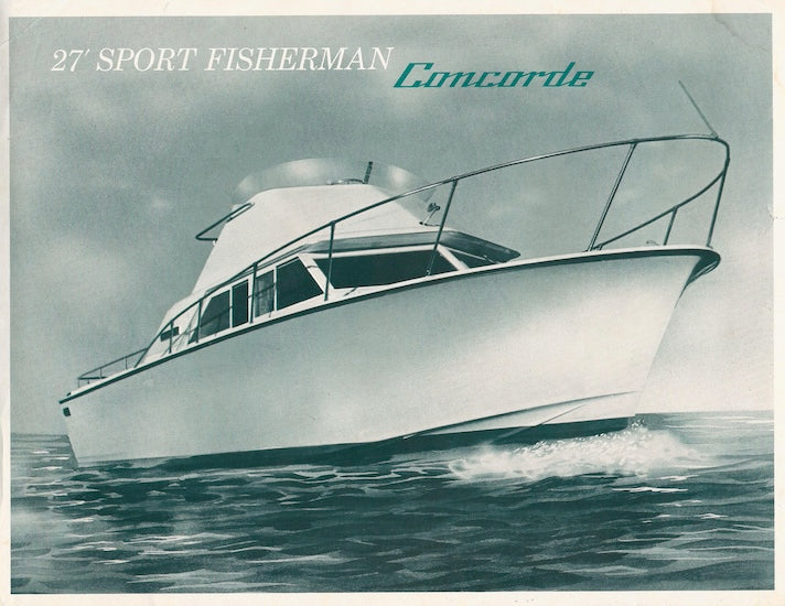 Owens Concorde 27 Sport Fisherman Brochure