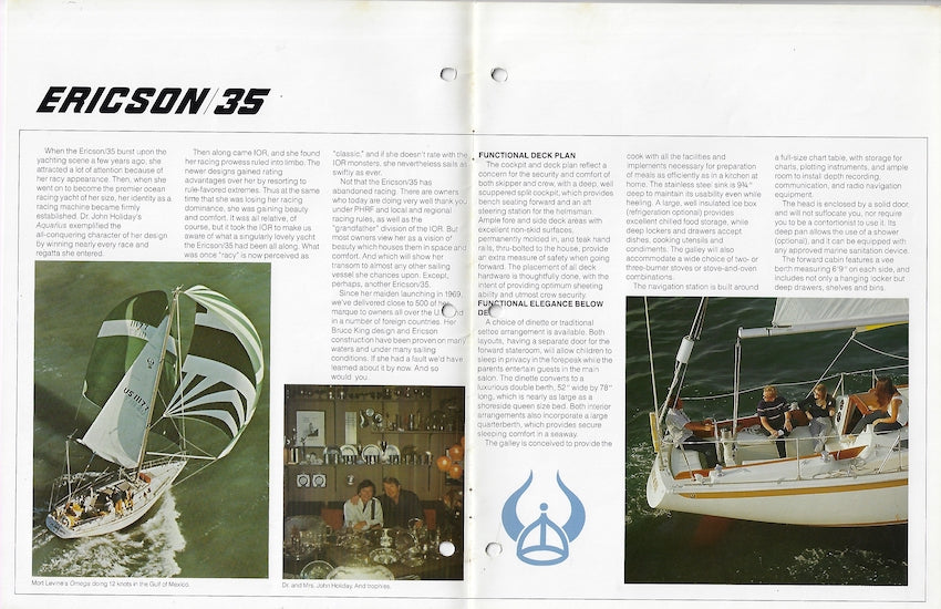 Ericson 35 Mark II Brochure