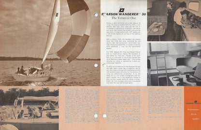 Pearson Wanderer 30 Brochure