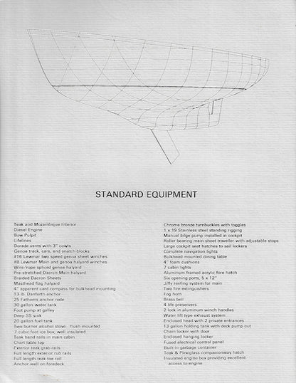 Tartan 27 Mark II Brochure