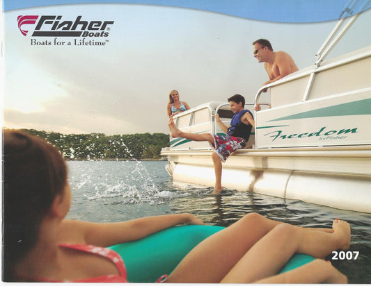 Fisher 2007 Pontoon & Deck Boat Brochure