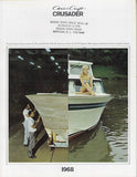 Chris Craft 1968 Crusader Brochure