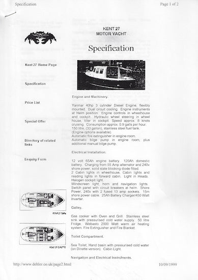Cory Kent 27 Brochure