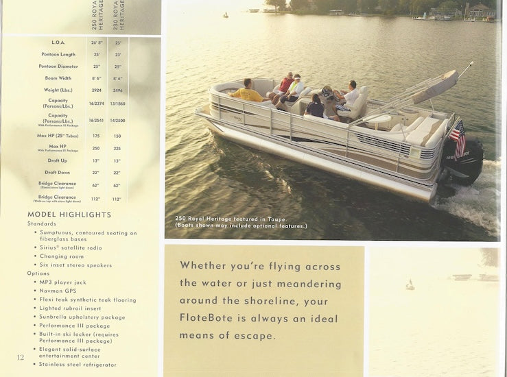 Harris 2007 FloteBote Brochure