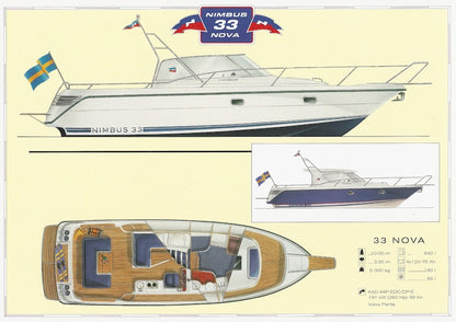 Nimbus 2000 Sport Cruisers & Nova Brochure