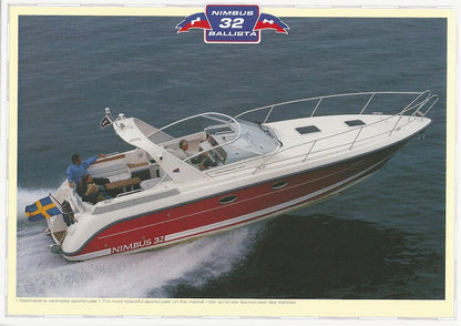 Nimbus 2000 Sport Cruisers & Nova Brochure