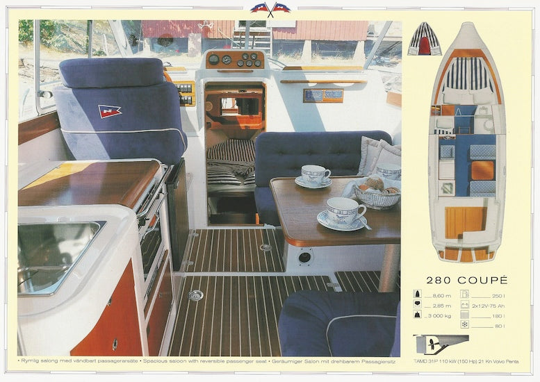 Nimbus 2000 Coupé Cruisers Brochure