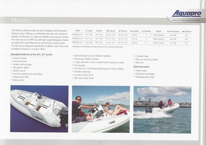 Aquapro 2007 Inflatables Brochure