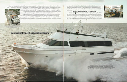 Viking 72 Motor Yacht Brochure