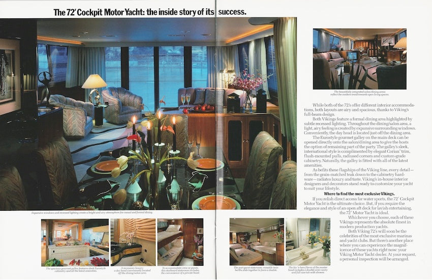 Viking 72 Motor Yacht Brochure