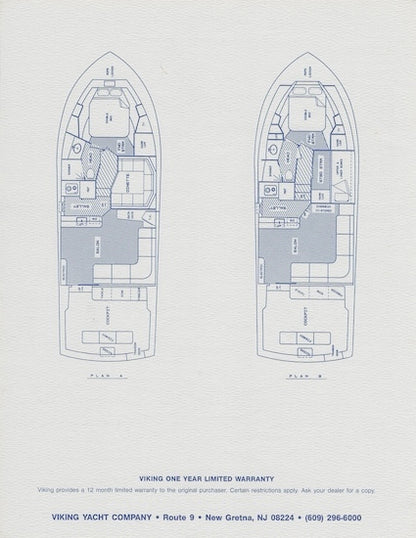 Viking 38 Convertible Specification Brochure