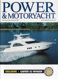 Carver Voyager 52 Power & Motoryacht Magazine Reprint Brochure