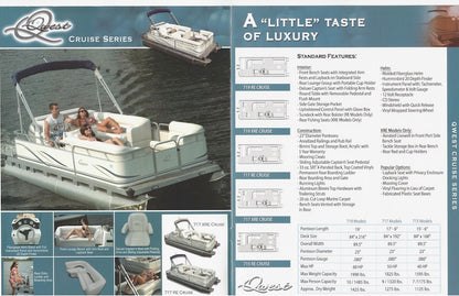 Apex 2007 Qwest & Gill Getter Pontoon Brochure