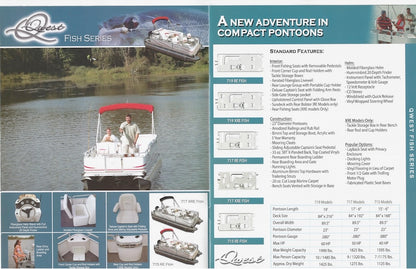 Apex 2007 Qwest & Gill Getter Pontoon Brochure