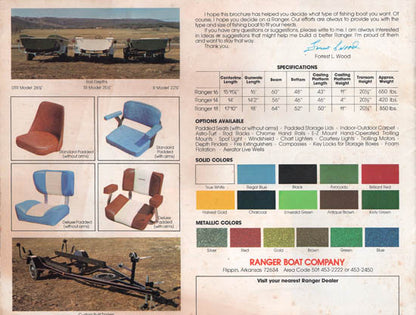 Ranger 1970s Brochure