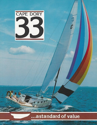 Cape Dory 33 Brochure