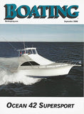 Ocean 42 Super Sport Boating Magazine Reprint Brochure