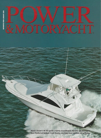 Ocean 46 Super Sport Power & Motoryacht Magazine Reprint Brochure