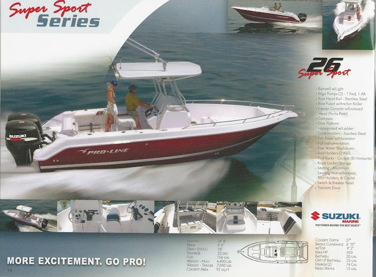 Pro Line 2008 Brochure