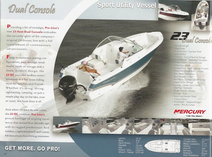 Pro Line 2008 Brochure