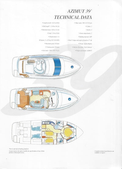 Azimut 39 Brochure