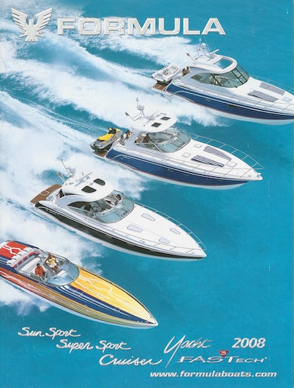 Formula 2008 Poster Brochure