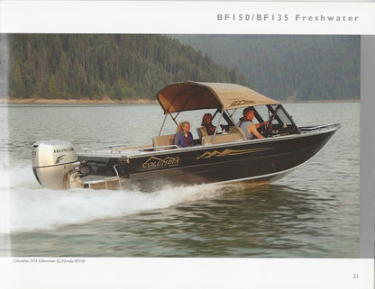 Honda 2008 Outboard Brochure