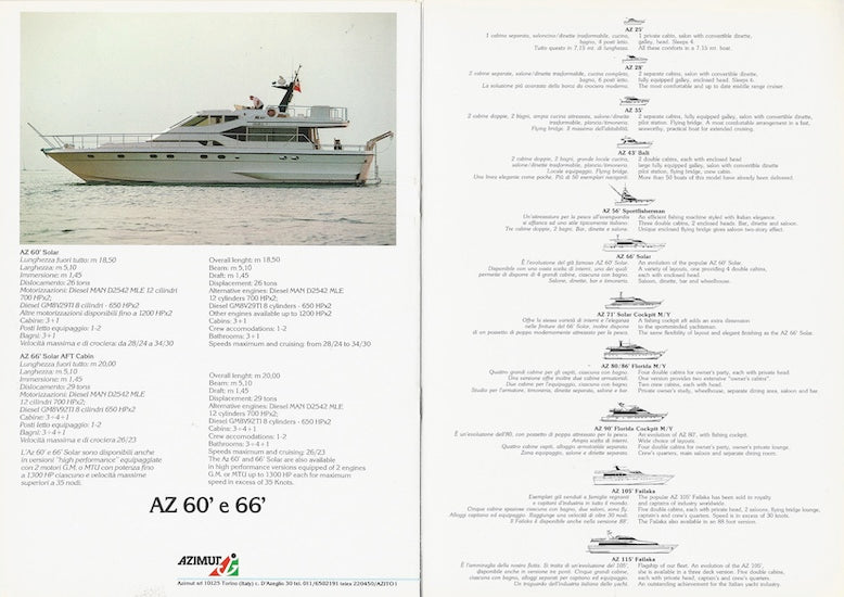 Azimut 60/66 Brochure