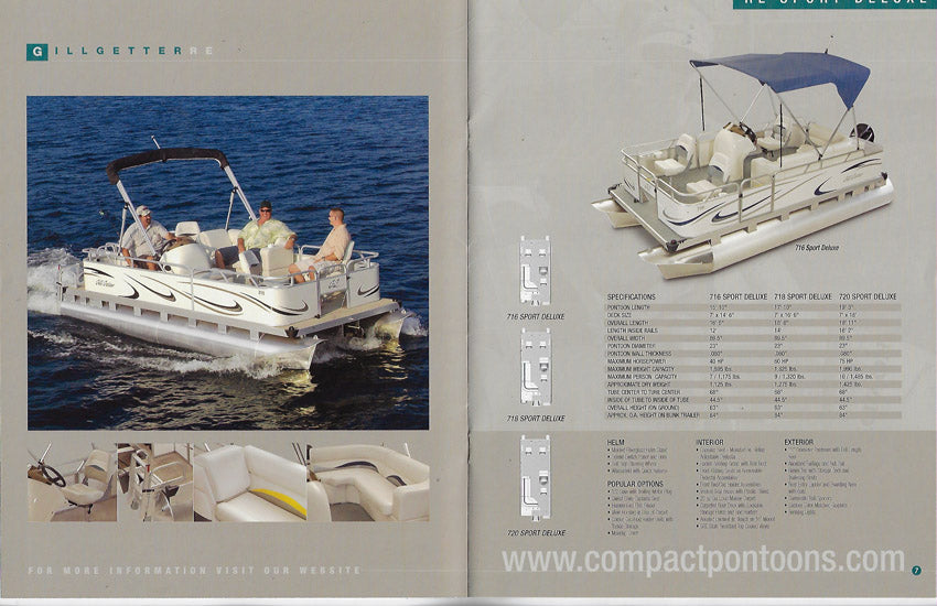 Apex 2008 Qwest & Gill Getter Pontoon Brochure – SailInfo I