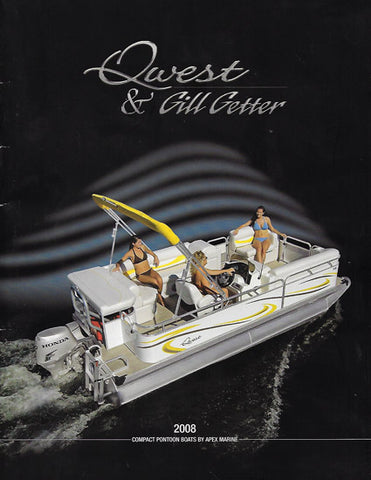 Apex 2008 Qwest & Gill Getter Pontoon Brochure