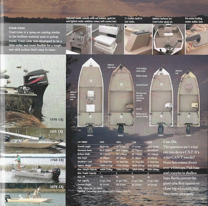 Crestliner 2008 Fishing Brochure