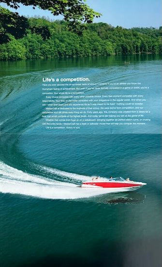 Mastercraft 2008 Poster Brochure