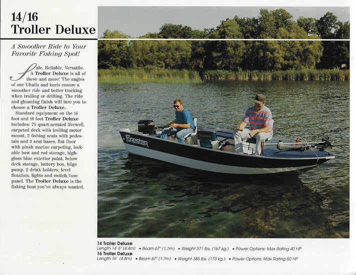 Forester 1994 Brochure