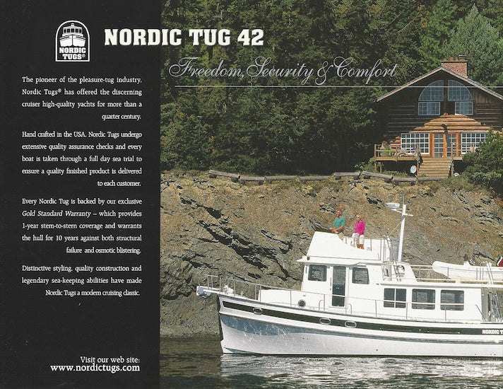 Nordic Tugs 42 Brochure