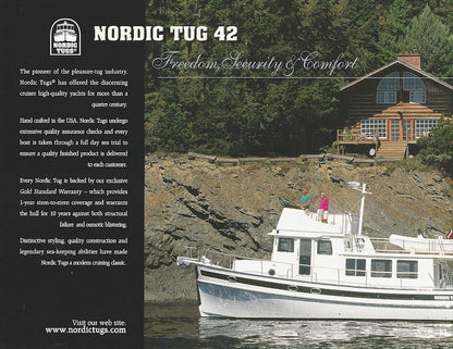 Nordic Tugs 42 Brochure