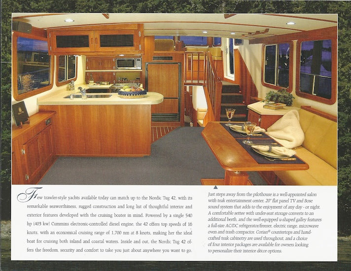 Nordic Tugs 42 Brochure