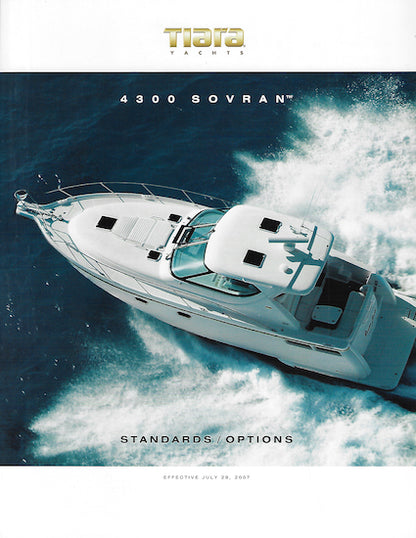 Tiara 4300 Sovran Specification Brochure