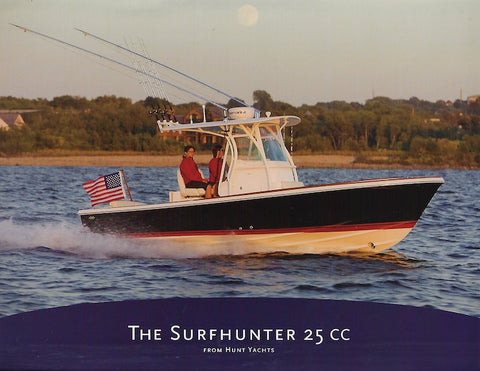 Hunt Surfhunter 25 Center Console Brochure