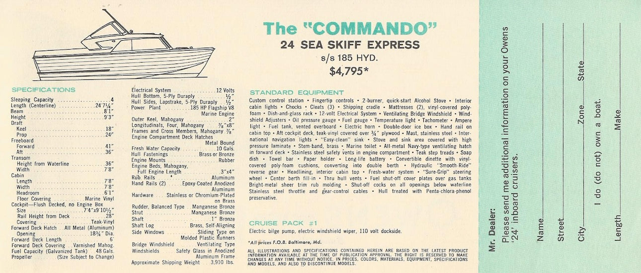 Owens 24 Brochure